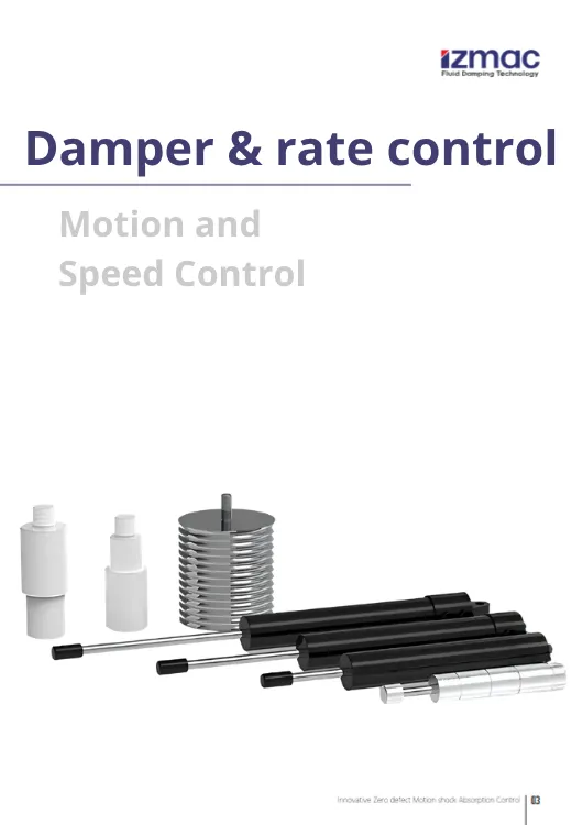 catalogo damper rate control izmac